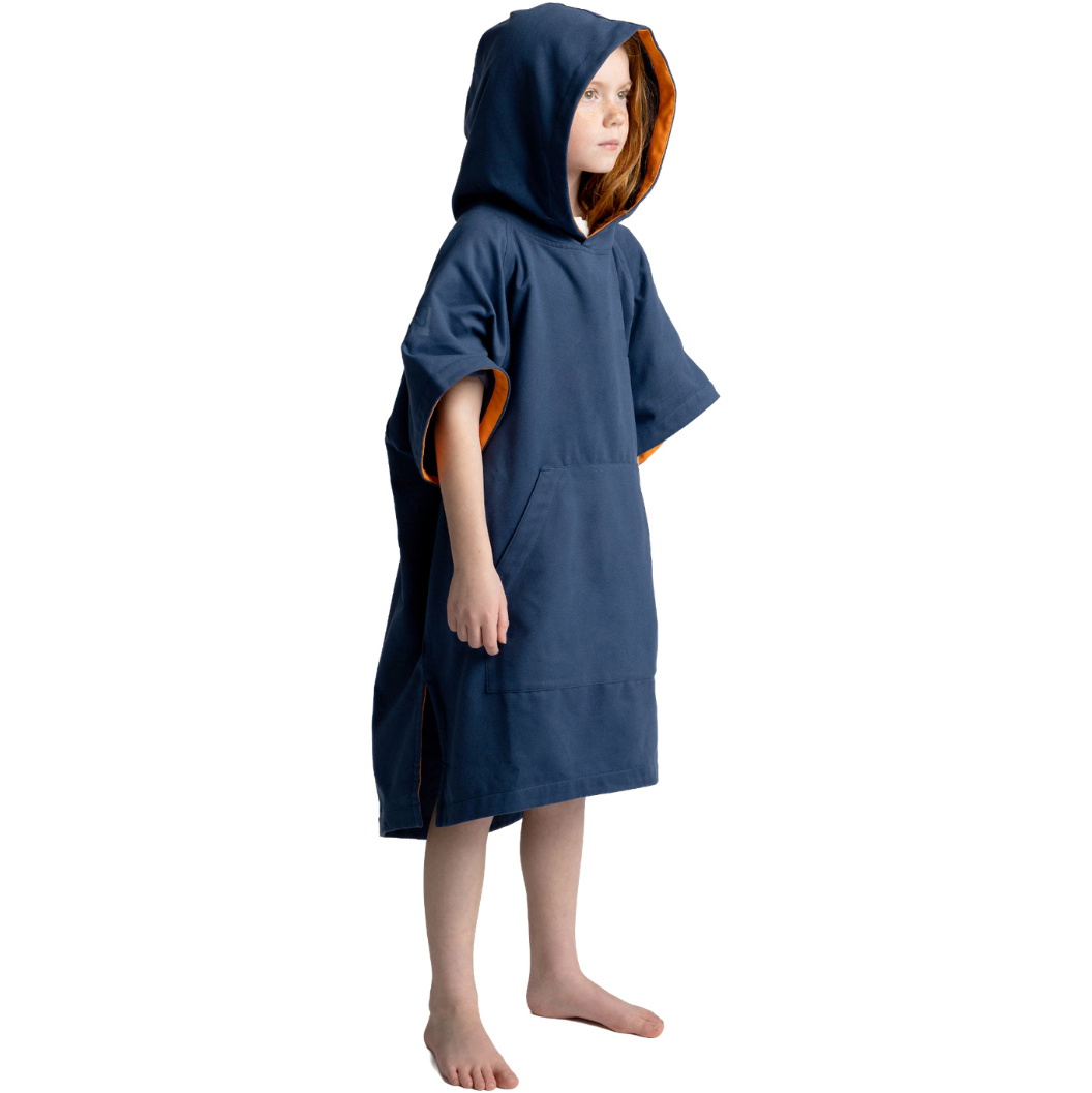 2026 Red Paddle Co Junior Quickdry Mikrofiber-omklædningskåbe 002-009-006-J - Admiral Blue